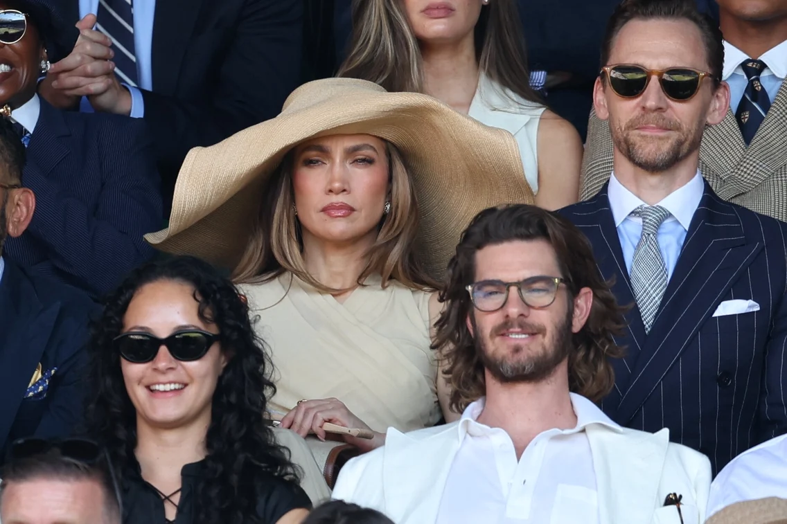 Jennifer Lopez și Tom Hiddleston la Wimbledon, Profimedia 