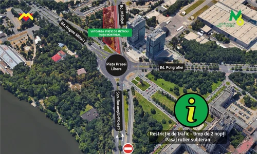restrictii de circulatie pasaj piata presei foto metrorex png