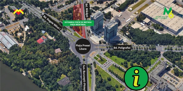 restrictii de circulatie pasaj piata presei foto metrorex png