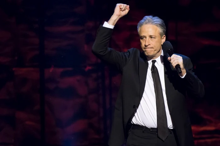 Jon Stewart a prezentat
„The Daily Show“ timp de 17 ani FOTO AP