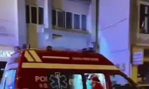 GIF Accident ambulanta