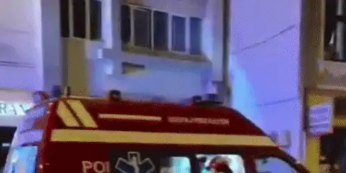 GIF Accident ambulanta