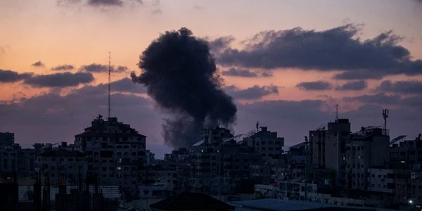 Bombardamente Gaza City FOTO EPA EFE jpg