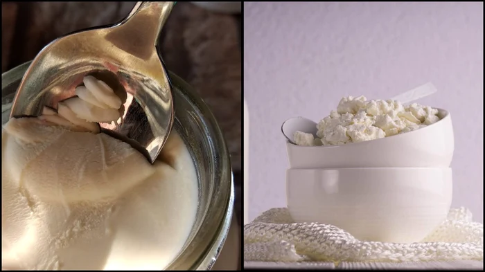 Brânza cottage, mai sănătoasă decât iaurtul? Foto: colaj Click! (Pixabay)