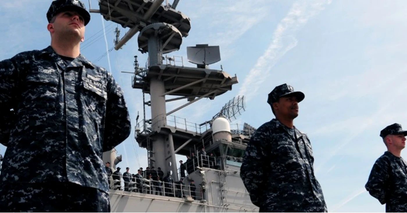 Militari din cadrul Forţelor Navale Americane