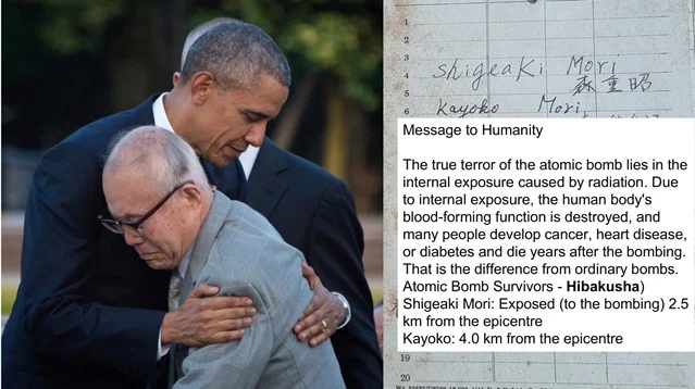 A murit istoricul Shigeaki Mori, supraviețuitor al bombei atomice, devenit celebru după îmbrățișarea sa emoționantă cu Barack Obama