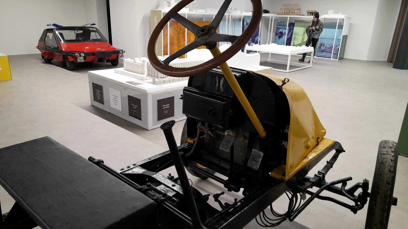 Camioneta electrică NAG expusă la Timișoara FOTO Ștefan Both