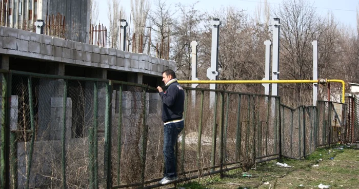 Aşa arată deocamdată Campusul “Cuza”: te miri ce şi mai nimic. 