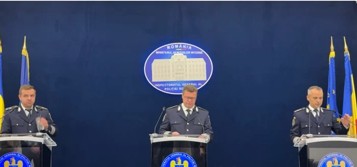 Conferință pe tema violenței domestice. FOTO captură video Poliția Română