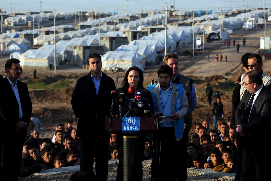 Angelina Jolie a cerut liderilor mondiali mai multă implicare în rezolvarea conflictelor din Irak și Siria