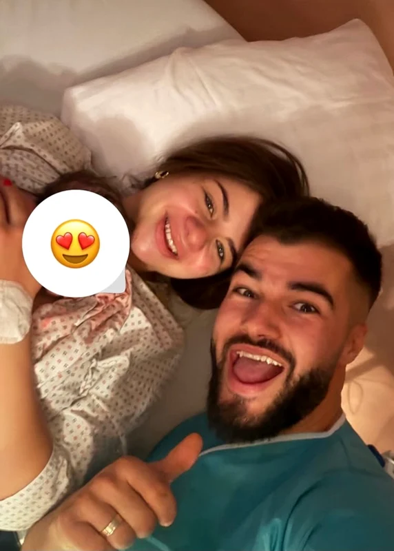 Denisa Coțolan, soția lui Iancu Sterp, a născut un băiețel Foto: Instagram