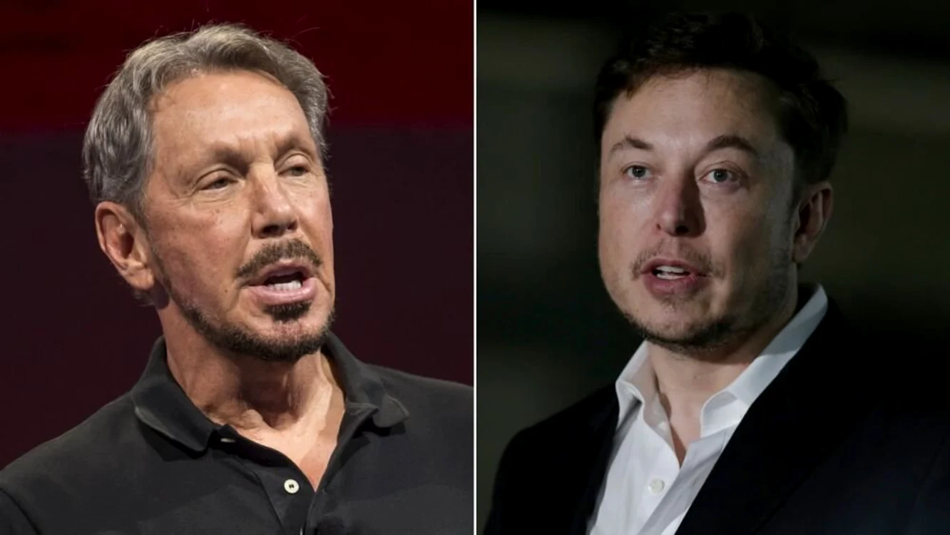 Larry Ellison (Oracle) și Elon Musk (Tesla,SpaceX), cei mai norocoși/FOTO:X
