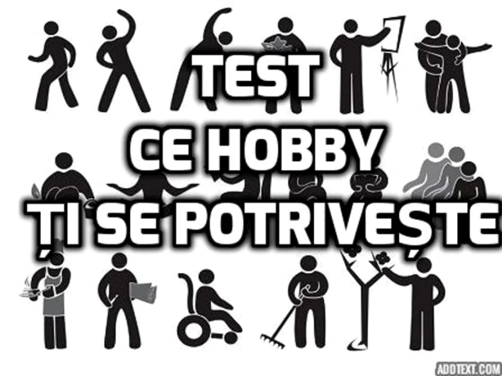 Test - Ce hobby ți se potrivește?foto: playbuzz.com