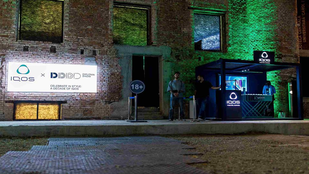 Designerul Simina Filat surprinde spiritul IQOS la festivalul DIPLOMA:  „Pulsul comunității vine spre tine prin orice mijloace”