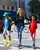 Heidi Klum se promène avec ses enfants Leni, Henry, Johan et Lou dans les rues de New York jpeg