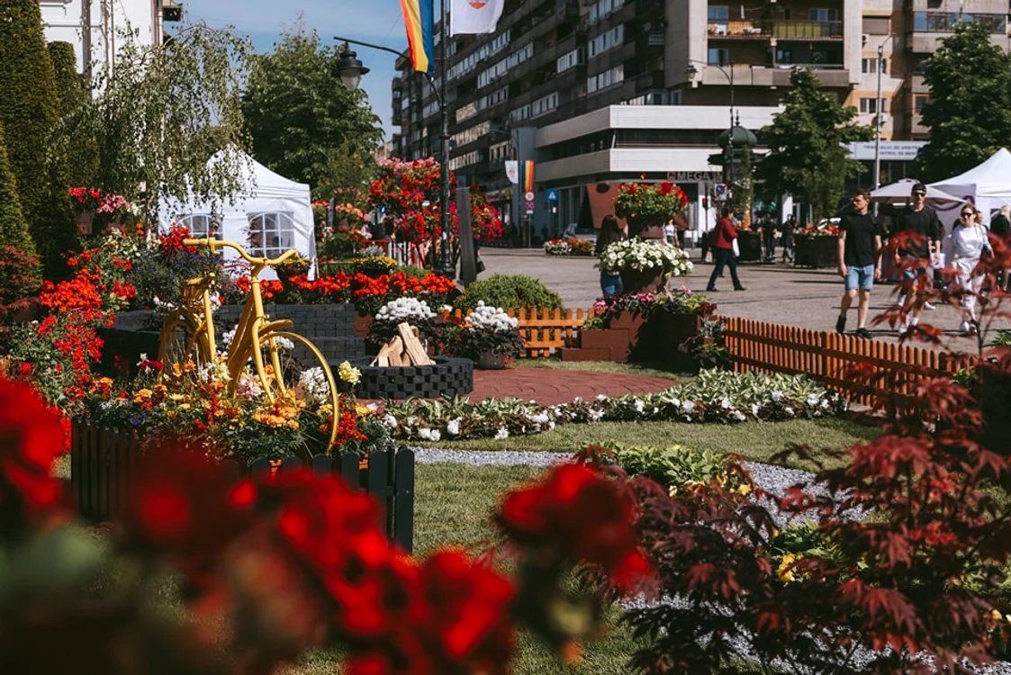 Expoziție flori Iași SURSĂ Primăria Municipiului Iași Facebook