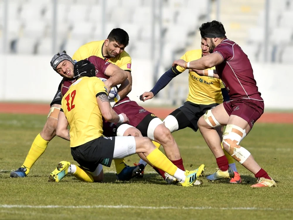 
    Georgienii au dominat tactic disputa cu RomâniaFoto: Sport Pictures  