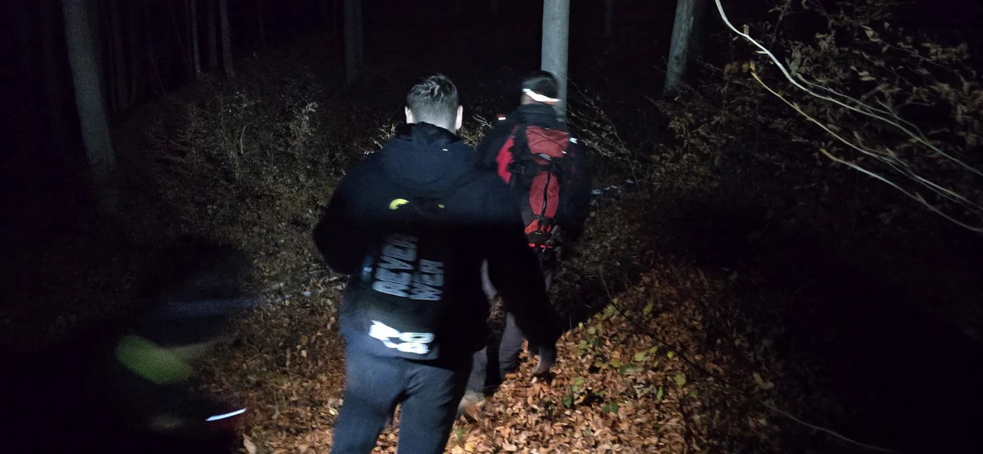Un turist rătăcit şi epuizat, recuperat de salvamontiști Foto: Salvamont Maramures