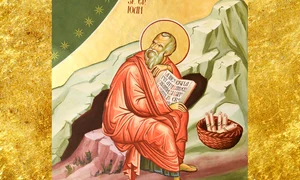 calendar ortodox 2021 8 mai sfantul apostol si evanghelist ioan   fresca din capela seminarului teologic liceal ortodox sfantul vasile cel mare din iasi jpeg