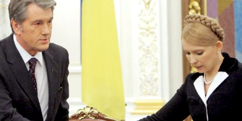 Puterea i-a transformat în duşmani pe Iuşcenko şi Timoşenko