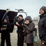 foto Andreea Bortun de la filmari foto arhiva filmului jpg