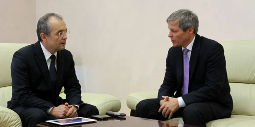 Dacian Cioloş s-a întâlnit cu primarul Clujului, Emil Boc