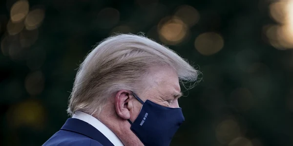 donald trump masca covid . foto guliver-gettyimages