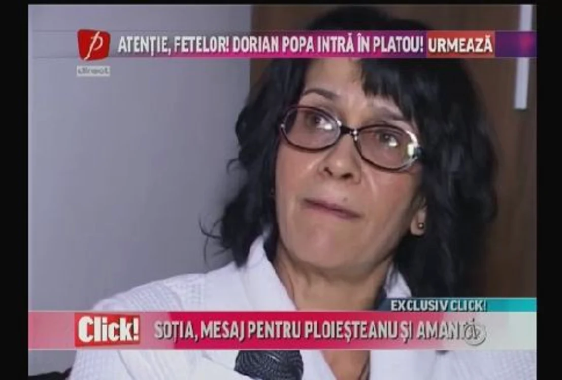 Elena Ploieşteanu este foarte supărată pe soţul ei