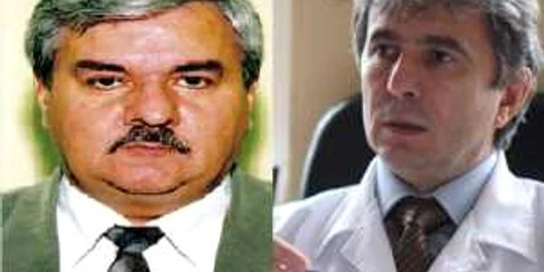 În primul tur, Marius Raica (stânga) a fost învins de Dorel Săndesc (dreapta), la un vot diferenţă