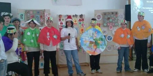 Copiii au sărbătorit mărţişorul împreună cu adulţii din sistemul rezidenţial