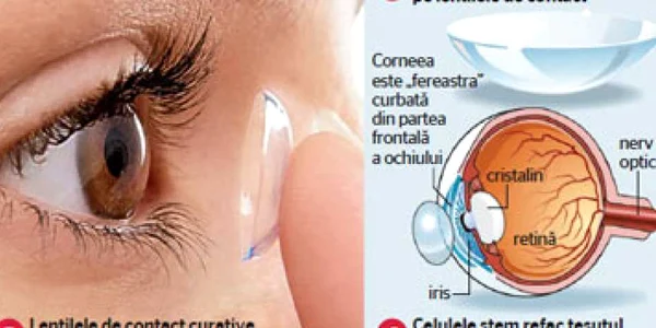 Lentile de contact  care redau vederea