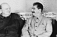 Winston Churchill s-a întâlnit cu Iosif Stalin la Moscova