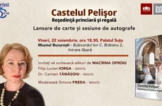 Lansarea volumului „Castelul Pelișor – Reședință princiară și regală”, la Palatul Suțu