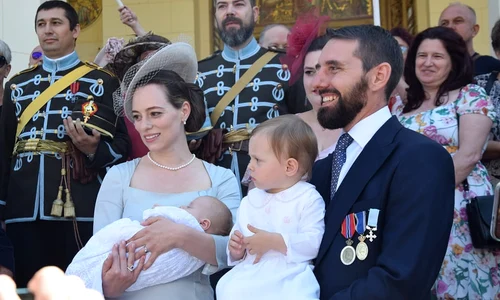 botezul fiului lui Nicolae al Romaniei Mihai al Romaniei Alina Maria Elisabeta Karina (46) jpg