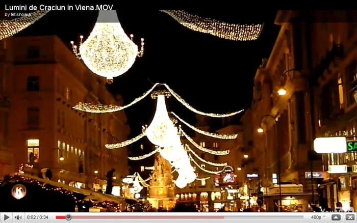 Spectacolul de lumini din Viena