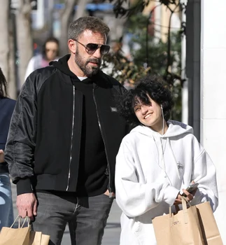Emme îl adoră pe tatăl său vitreg, Ben Affleck