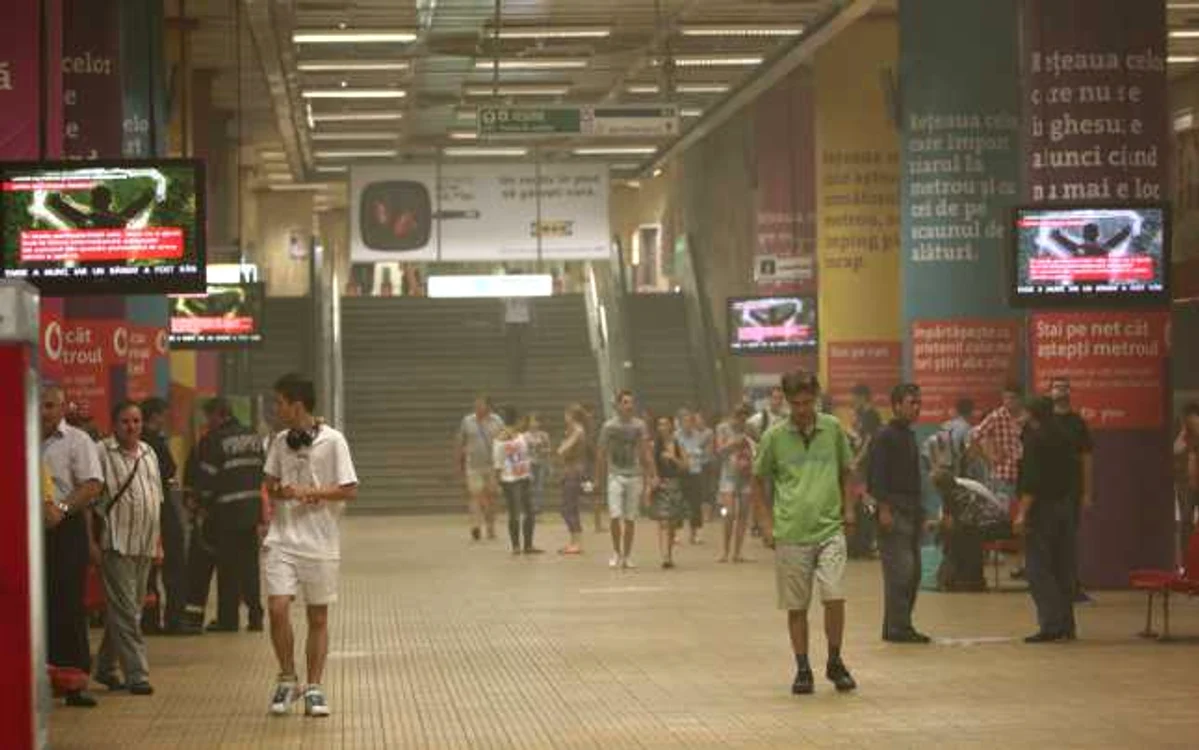 Aerul de la metrou ar putea provoca cancer, potrivit unor cercetători FOTO Adevărul