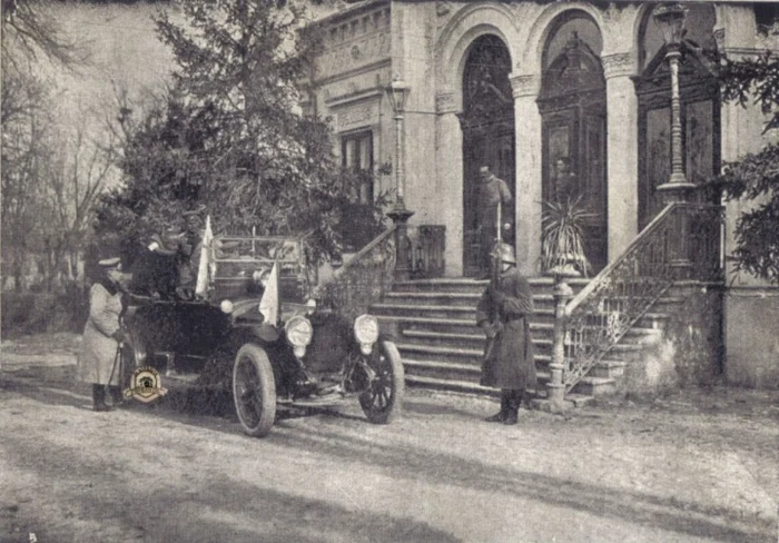 Casa Apostoleanu în 1917  Foto: Focşaniul Vechi