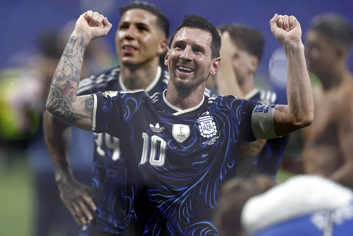 Lionel Messi a fost din nou jucătorul care și-a servit colegii cu pase de gol (Foto: EPAImages)