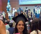 fiica Andreei Marin, Ana Violeta Bănică, la ceremonia de absolvire. FOTO: Instagram
