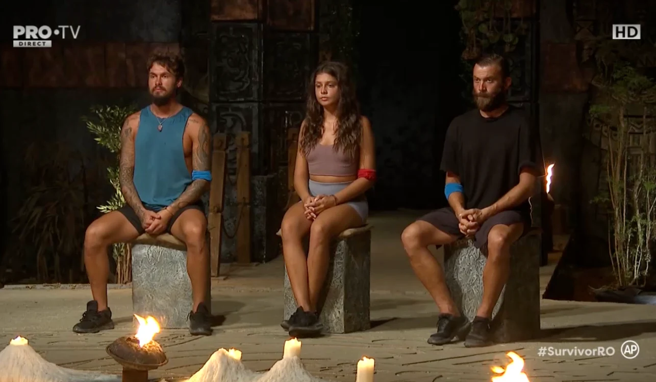 Alex Nedelcu (dreapta) a părăsit Survivor România Foto: Captură Video