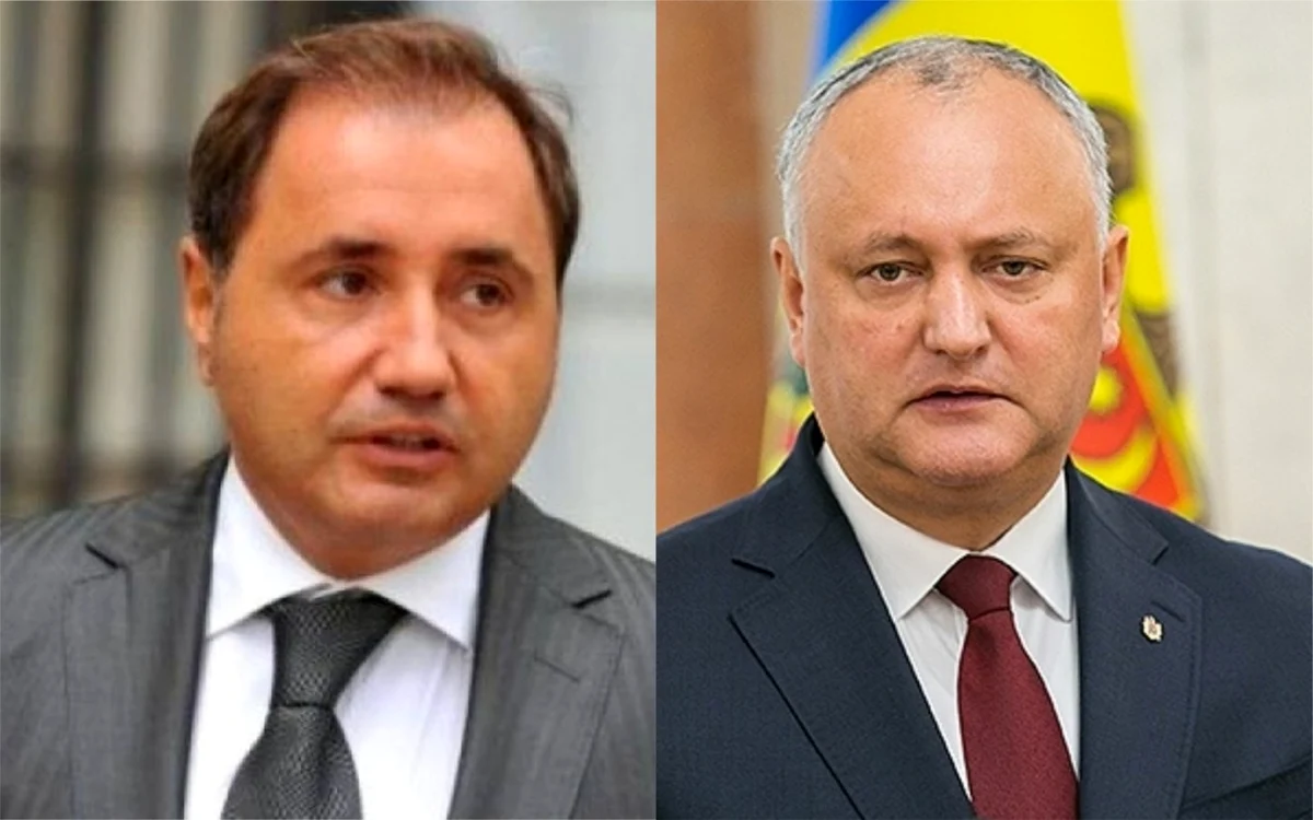 Cristian Rizea şi Igor Dodon FOTO colaj Adevărul