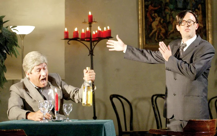 Mugur şi Radu au avut roluri de puşcăriaşi, dar şi de beţivi