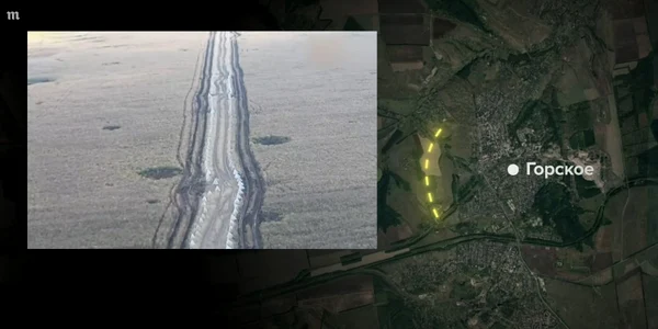 Grupul Wagner construieşte o linie de apărare în regiunea Lugansk, din Ucraina FOTO Captură Video jpg