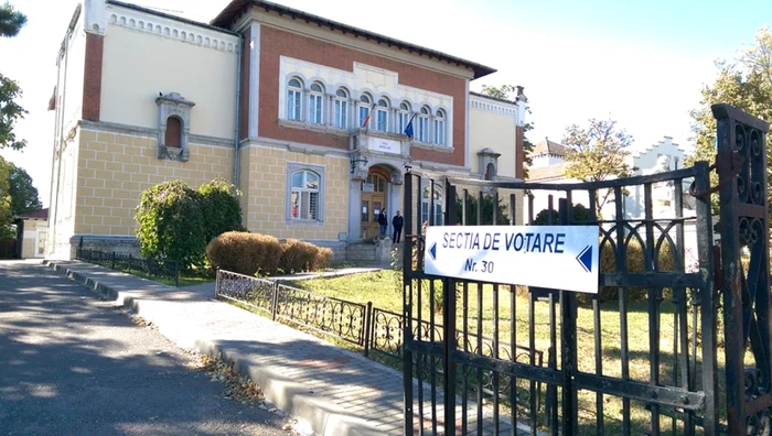 Secţia de votare 30 din Iaşi