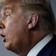 Conferinţă de presă Donald Trump la Casa Albă 5 noiembrie FOTO EPA-EFE / Chris Kleponis