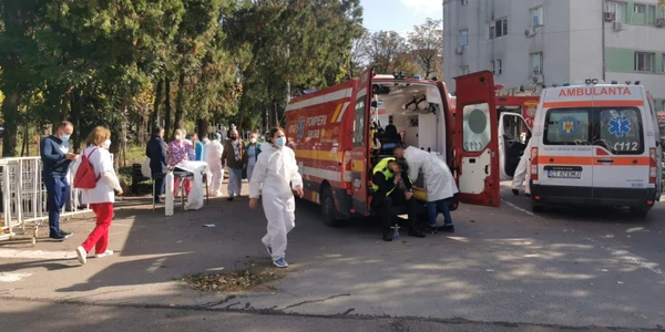 Incendiu la Constanta
