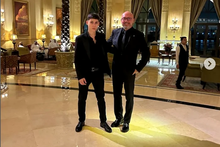 Victor Bălcăcean și Cosmin Bălcăcean. Foto: Instagram
