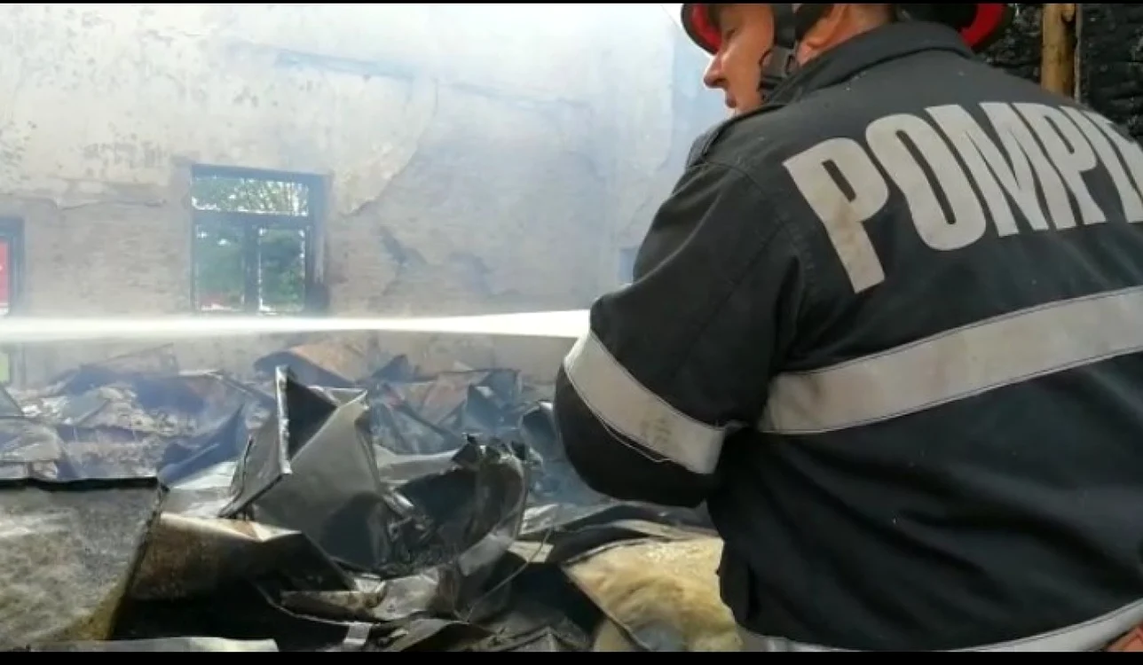 incendiu găneasa