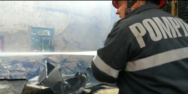 incendiu găneasa